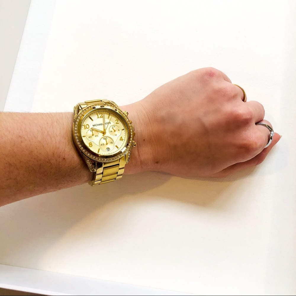 Michael Kors Gold Watch - Picture 3 of 7